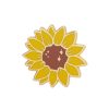 Erstwilder Enamel Pins | Salubrious Sunflower Enamel Pin