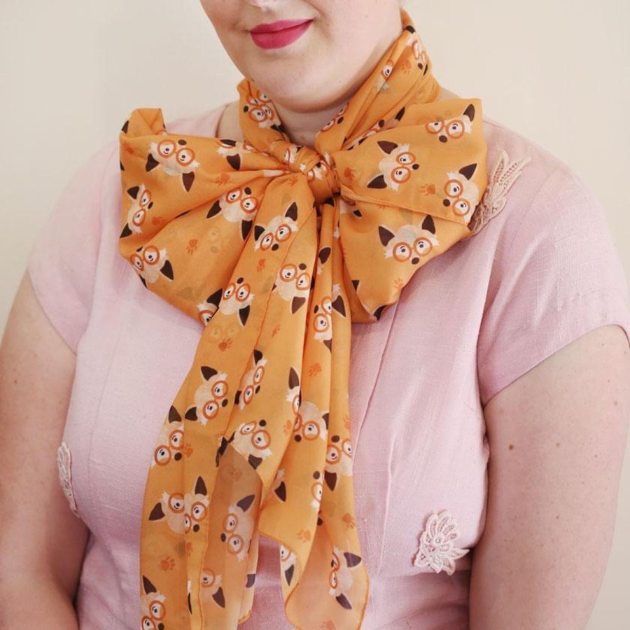 Erstwilder Scarves | Oscar Wildenfox Large Neck Scarf