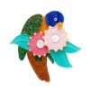 Erstwilder Brooches | Naughty Nectar Nibbler Brooch