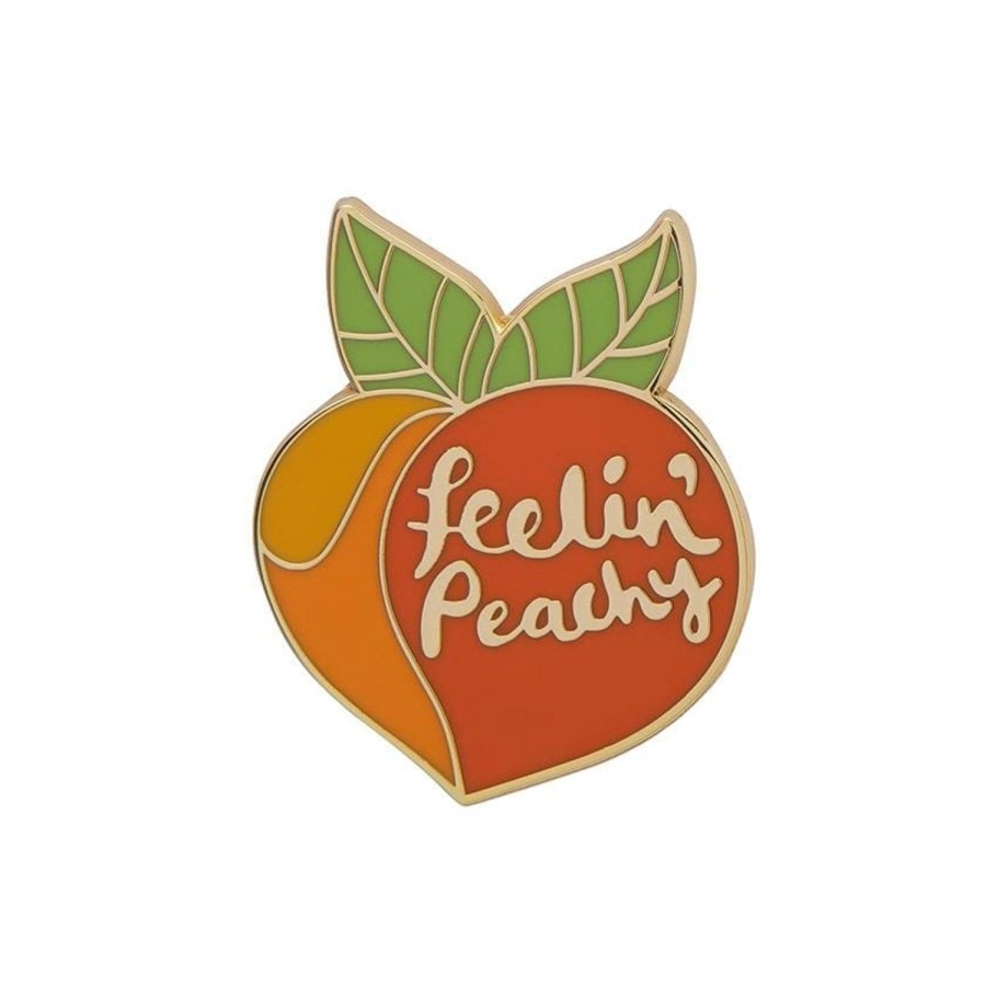 Erstwilder Enamel Pins | Feelin' Peachy Enamel Pin