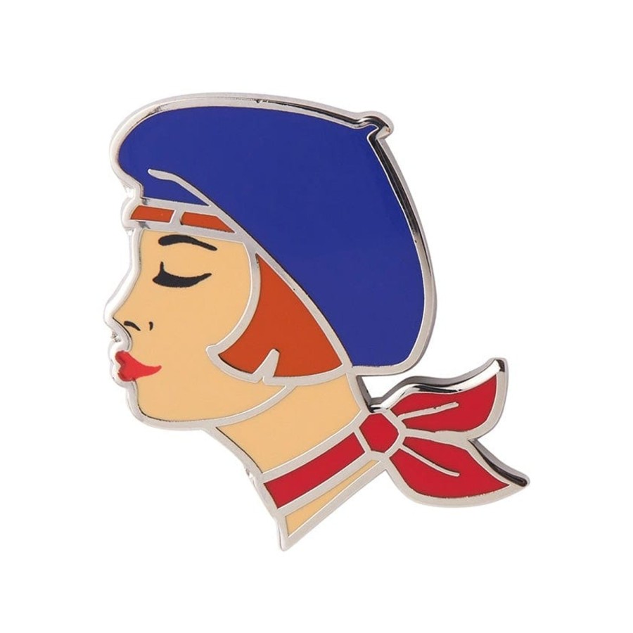 Erstwilder Enamel Pins | Tres Chic Enamel Pin - Blue