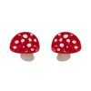 Erstwilder Earrings | Twinning Toadstools Stud Earrings