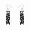 Erstwilder Earrings | Halloween Hang-Up Bat Drop Earrings