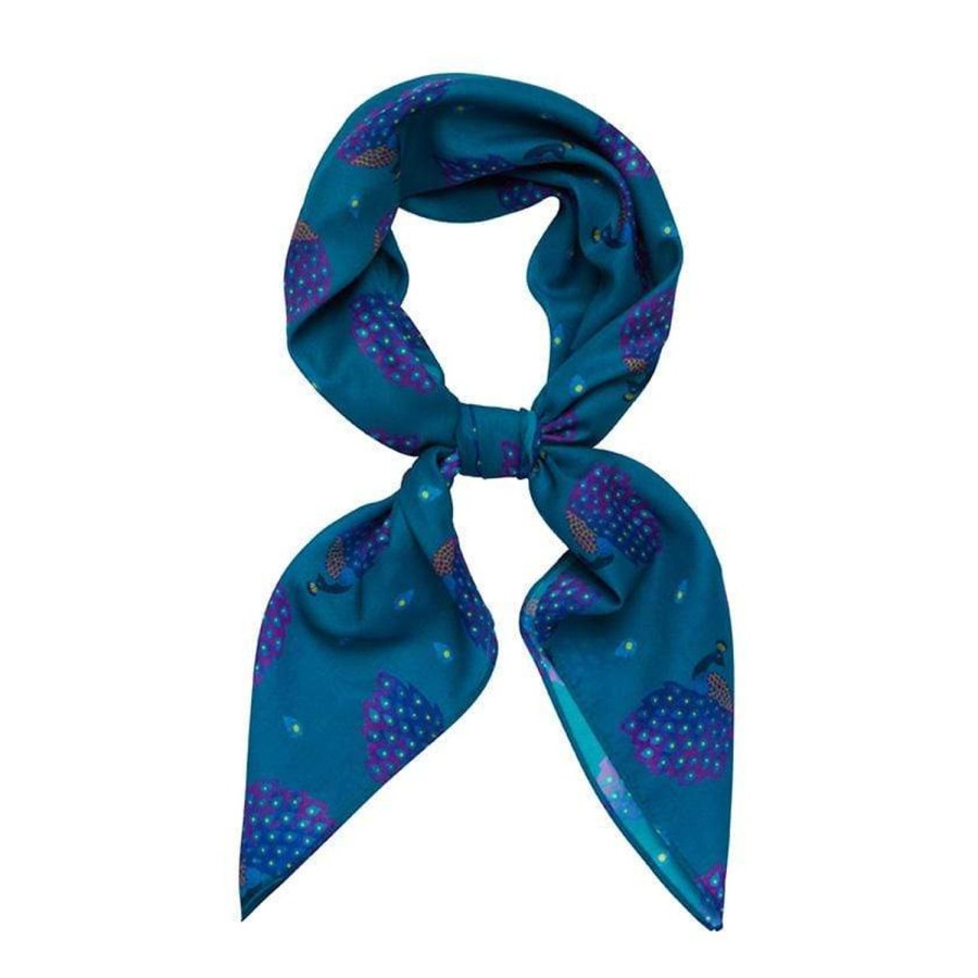 Erstwilder Scarves | Le Peacock Royal Head Scarf