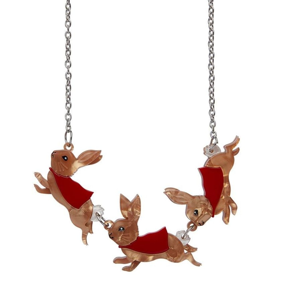 Erstwilder Necklaces | Flopsy, Mopsy & Cottontail Necklace