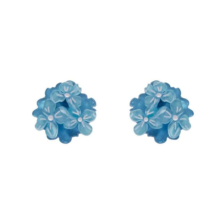 Erstwilder Earrings | Heartfelt Hydrangea Earrings