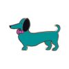 Erstwilder Enamel Pins | Spiffy The Sausage Dog Enamel Pin