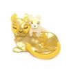 Erstwilder Brooches | Mother Cub Love Lion Brooch