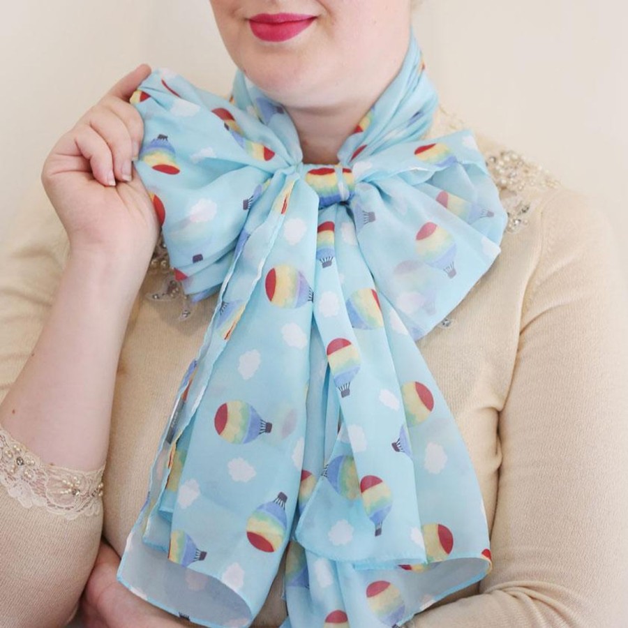 Erstwilder Scarves | Up In The Clouds Large Neck Scarf