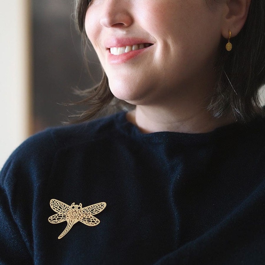 Erstwilder Brooches | As The Dragon Flies Perfume Brooch