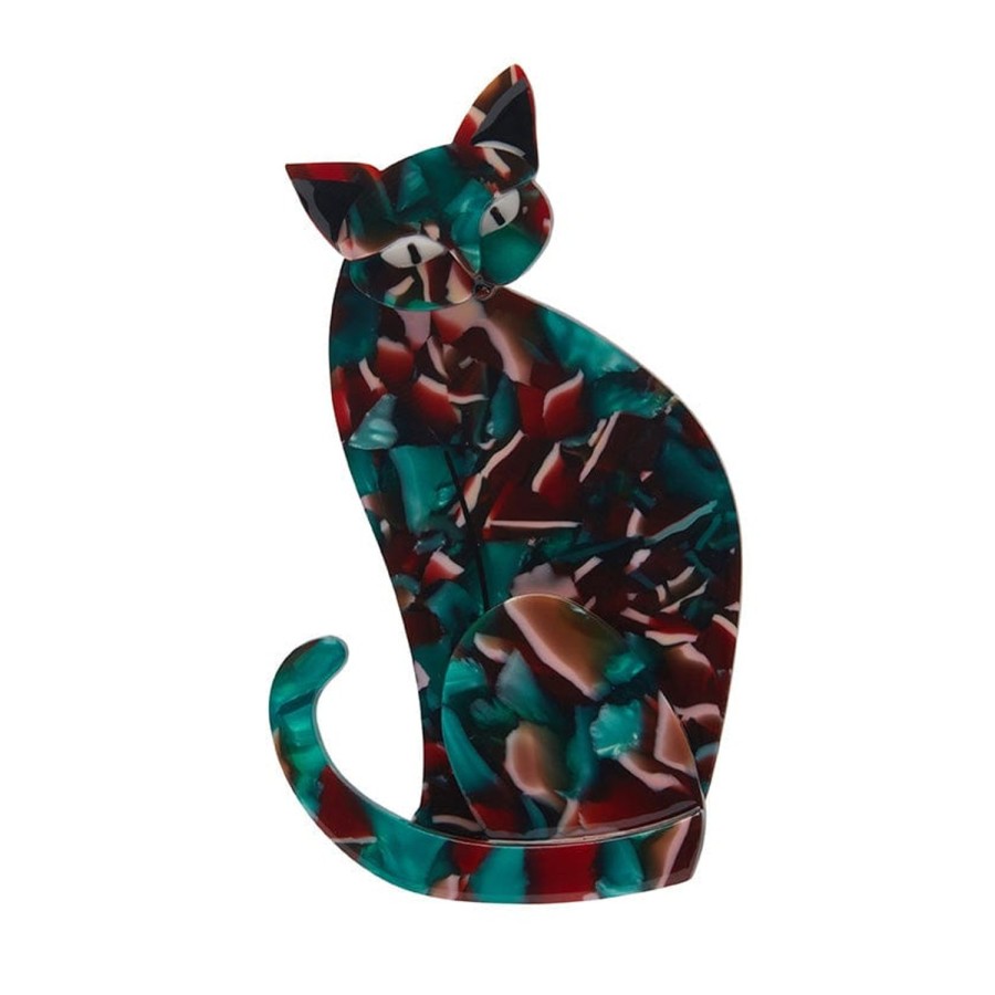 Erstwilder Brooches | Thomas Taffy Cat Brooch