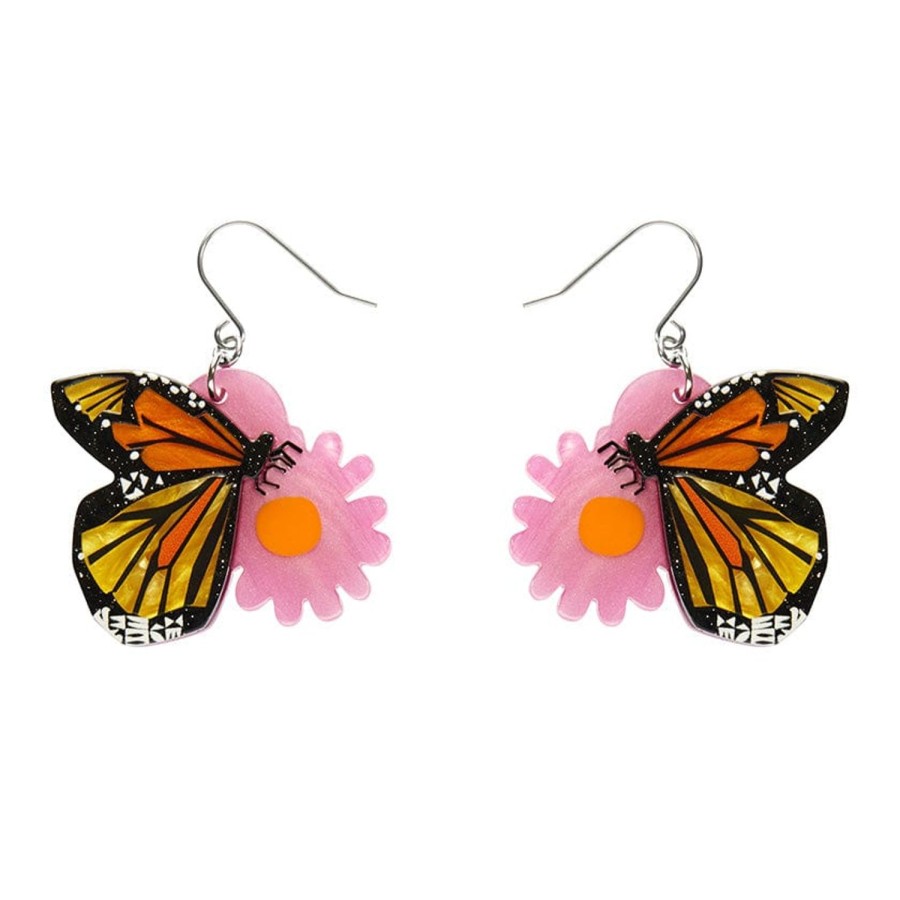 Erstwilder Earrings | A Butterfly Named Flutter Drop Earrings