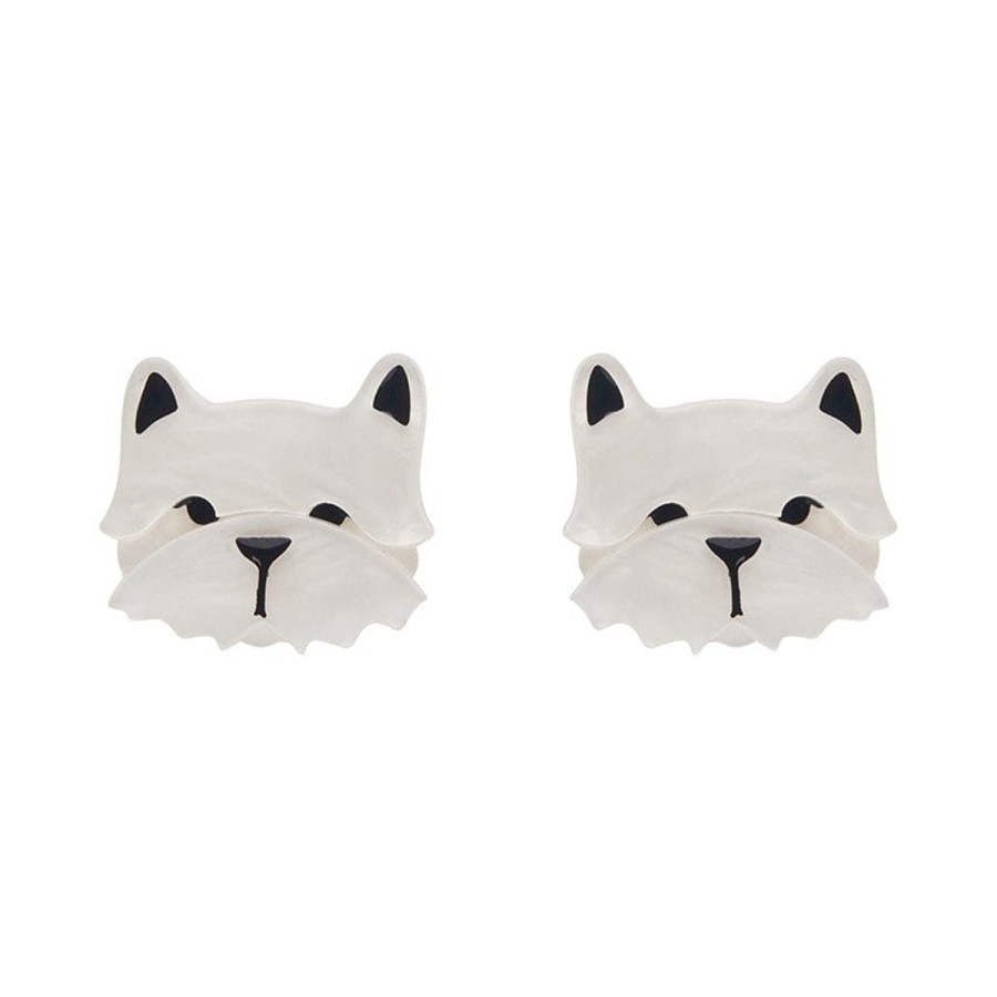 Erstwilder Earrings | Winston The Westie Earrings