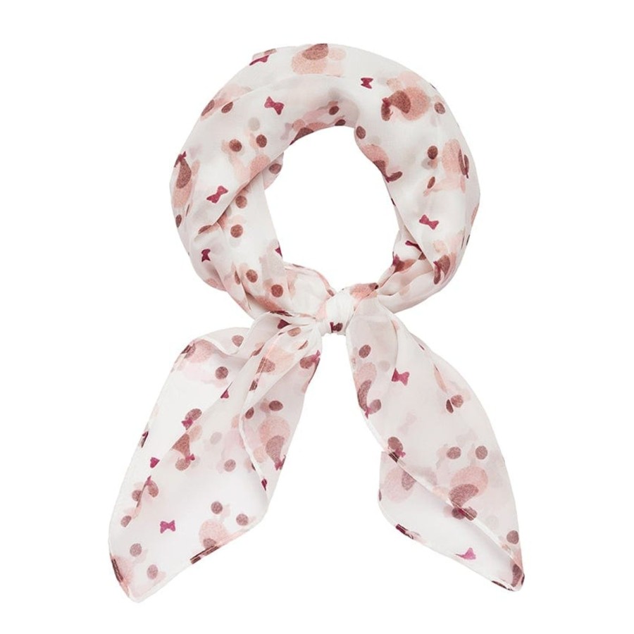 Erstwilder Scarves | Madame Caniche Head Scarf - White