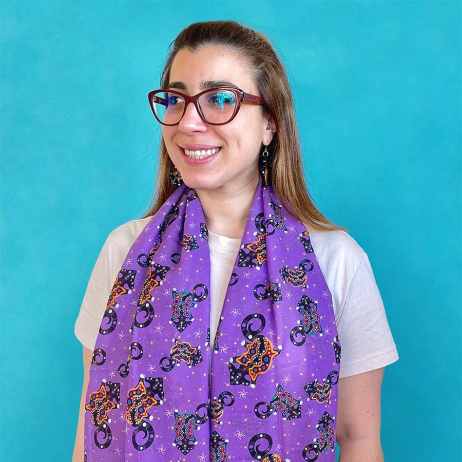 Erstwilder Scarves | The Possum 'Midin' Neck Scarf