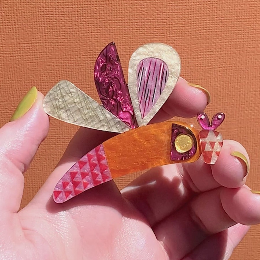 Erstwilder Brooches | A Dragonfly Named Buzz Brooch