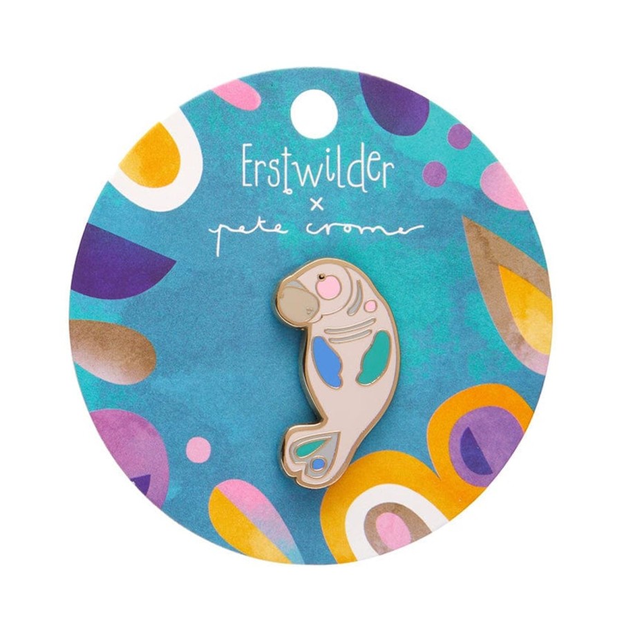 Erstwilder Enamel Pins | The Dutiful Dugong Enamel Pin