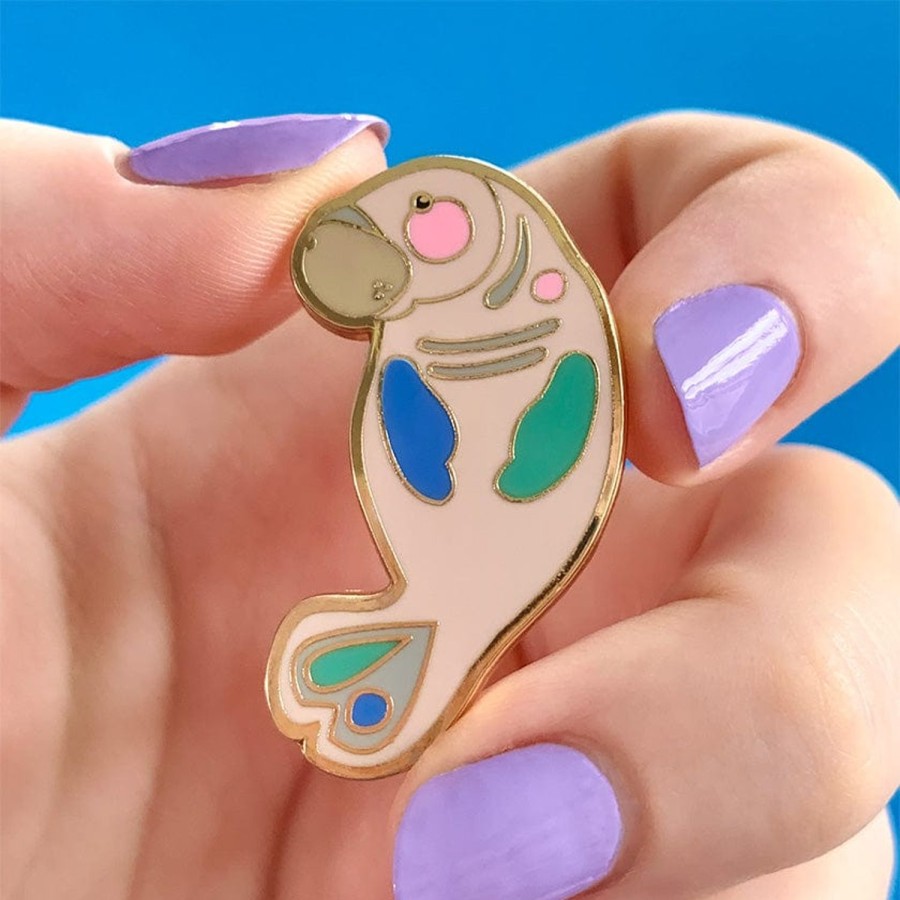 Erstwilder Enamel Pins | The Dutiful Dugong Enamel Pin